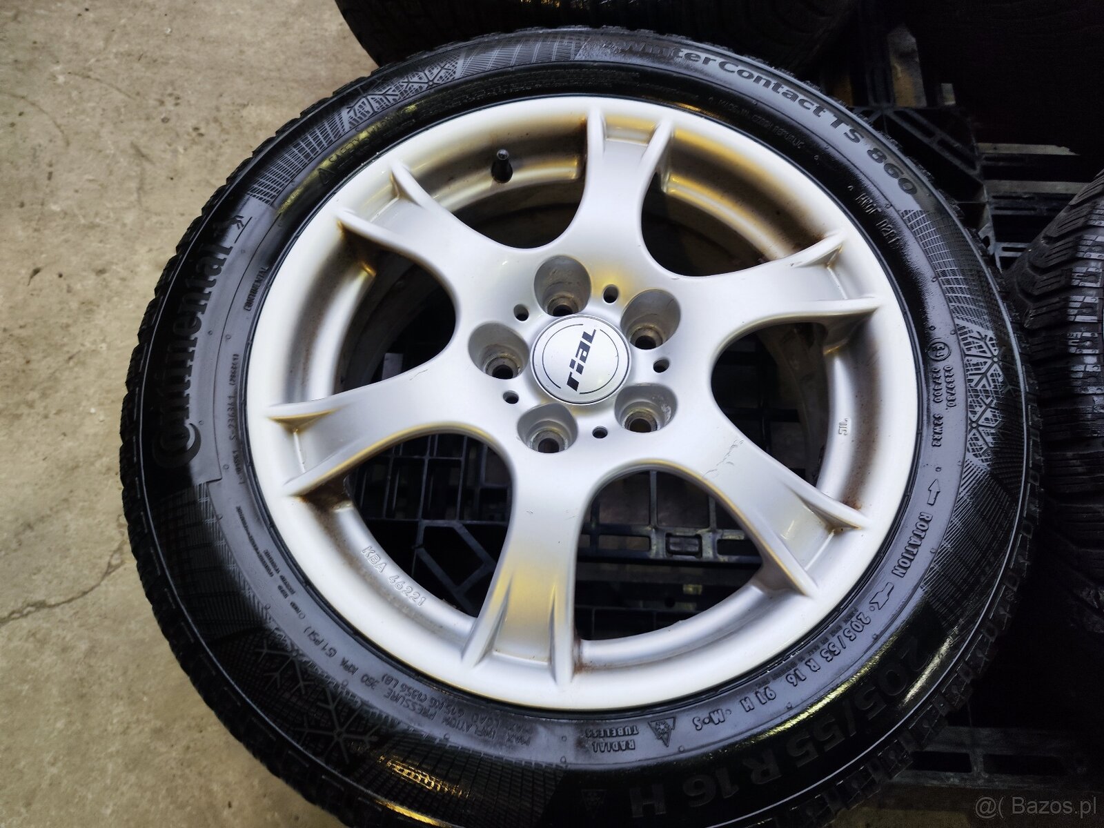 Felgi aluminiowe =5x112 =RIAL= z oponami= 205/55 R16 - 2