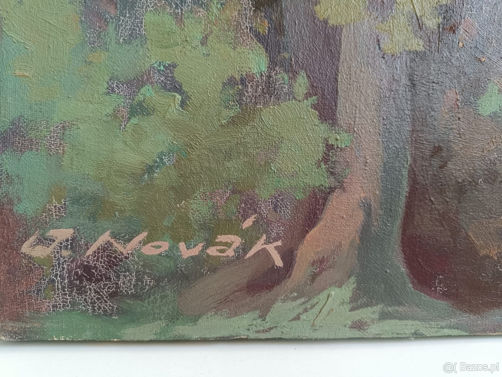 Malarstwo J. Novák, Tatry Wysokie - Krywań, olej na płótnie - 2