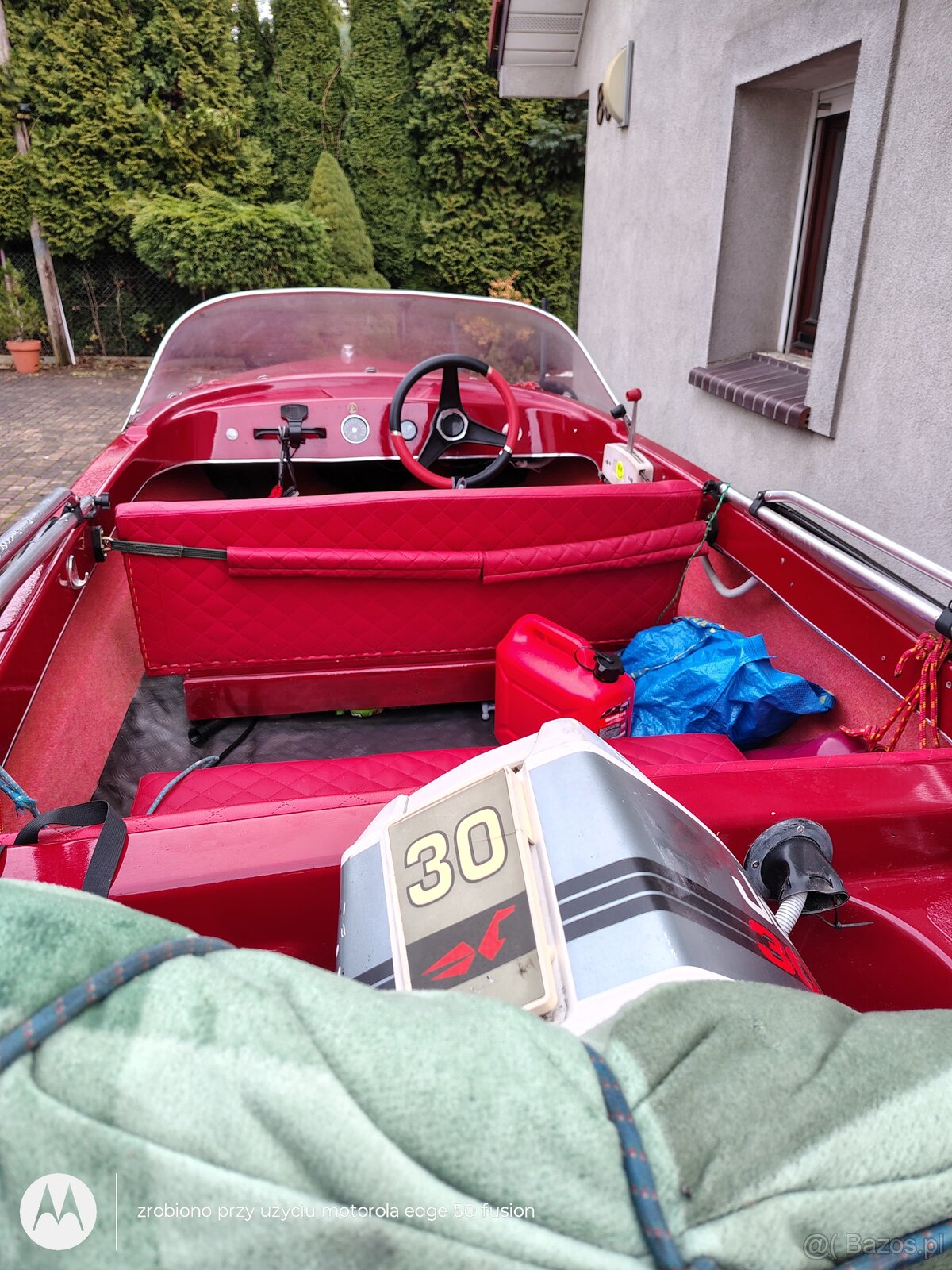 motorówka silnik 30 przyczepka / SUPER - 2