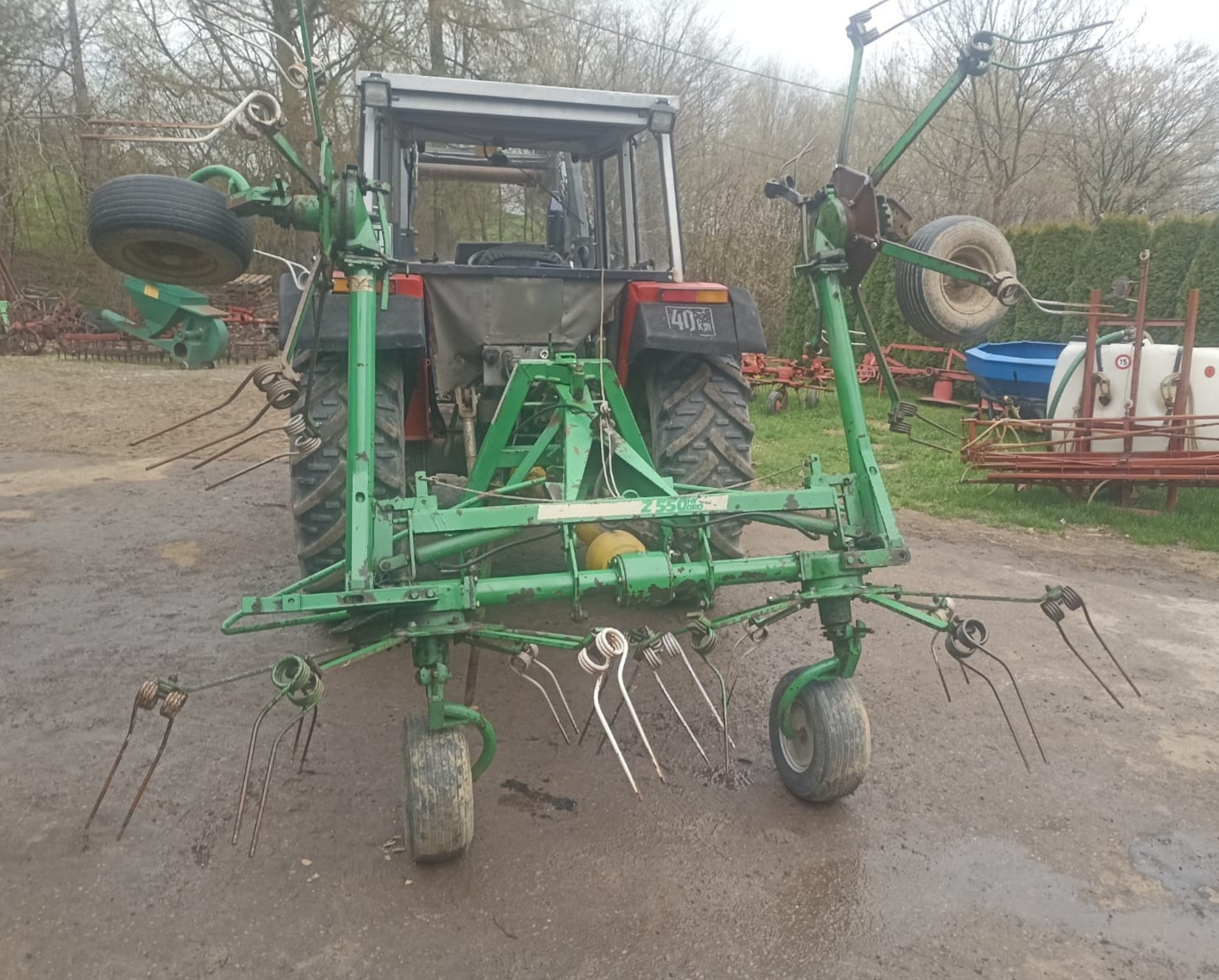 Przewracarka przetrząsacz karuzelowy Stoll Z 550 HYDRO - 2