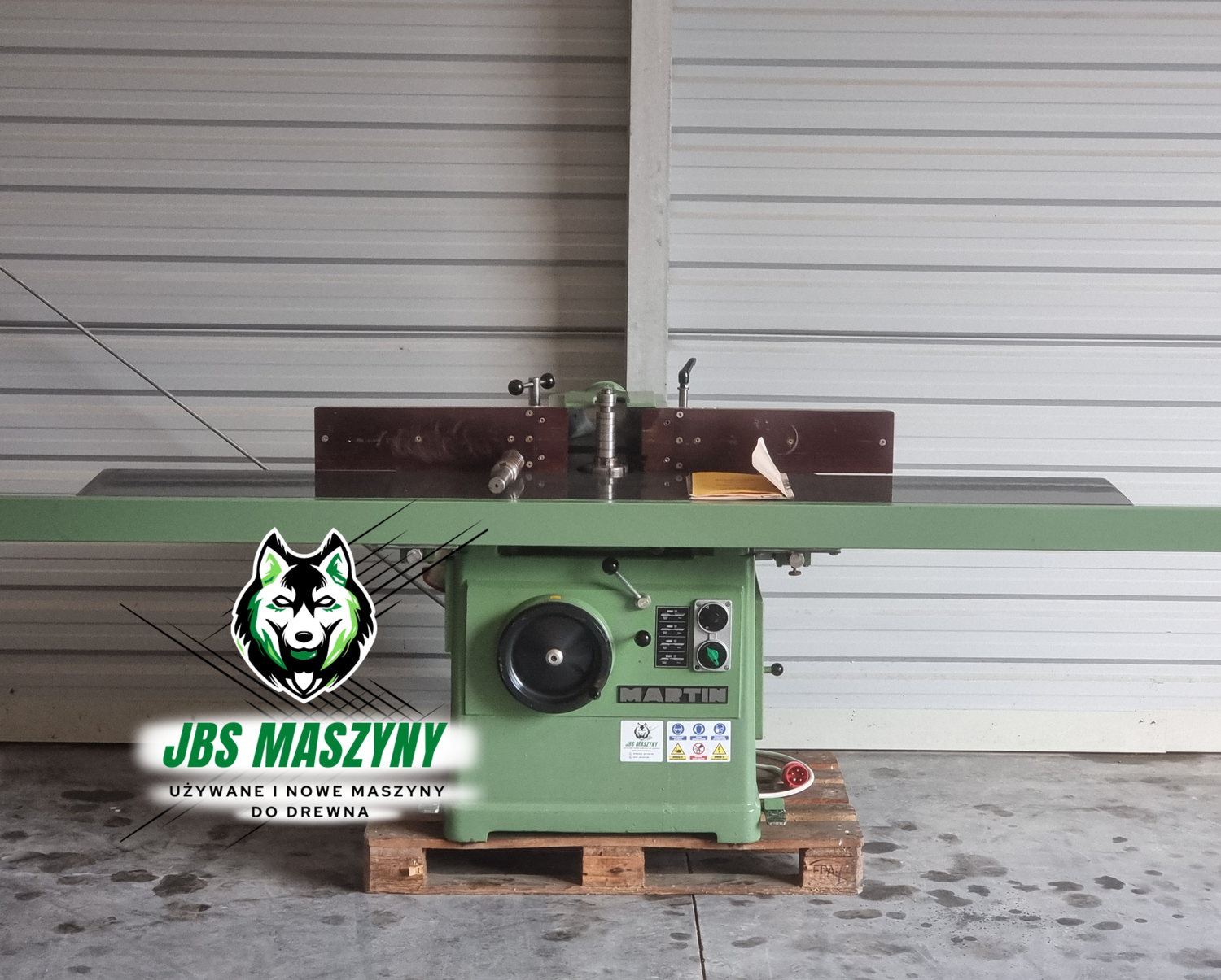 Frezarka dolnowrzecionowa MARTIN z długimi blatami 30mm 40mm - 2