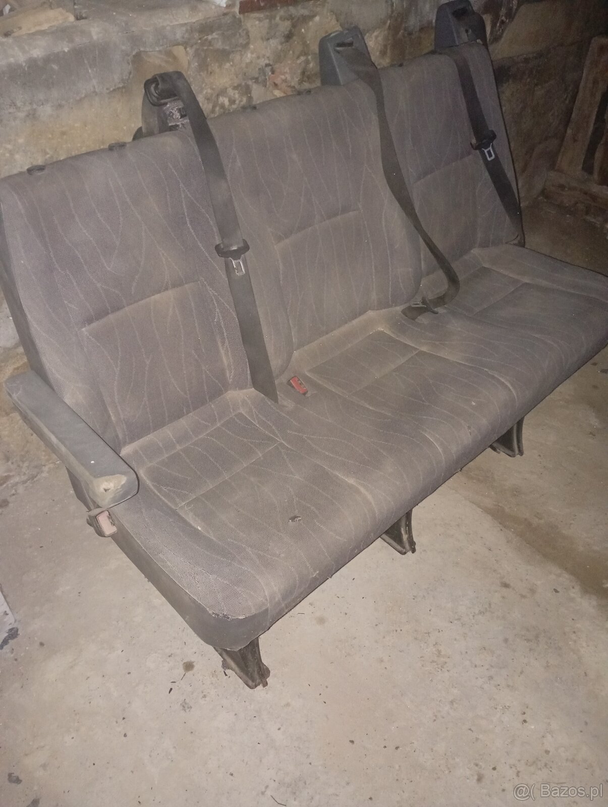 Fotel kanapa 3osobowa ławka Mercedes sprinter - 2