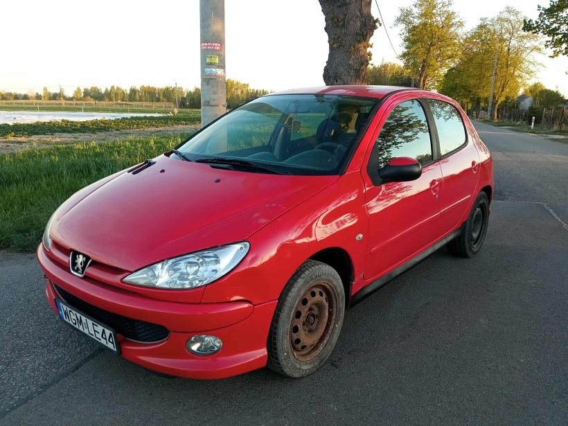 PEUGEOT 206 1.4 KLIMA WAŻNE OC I PT SCT - 2