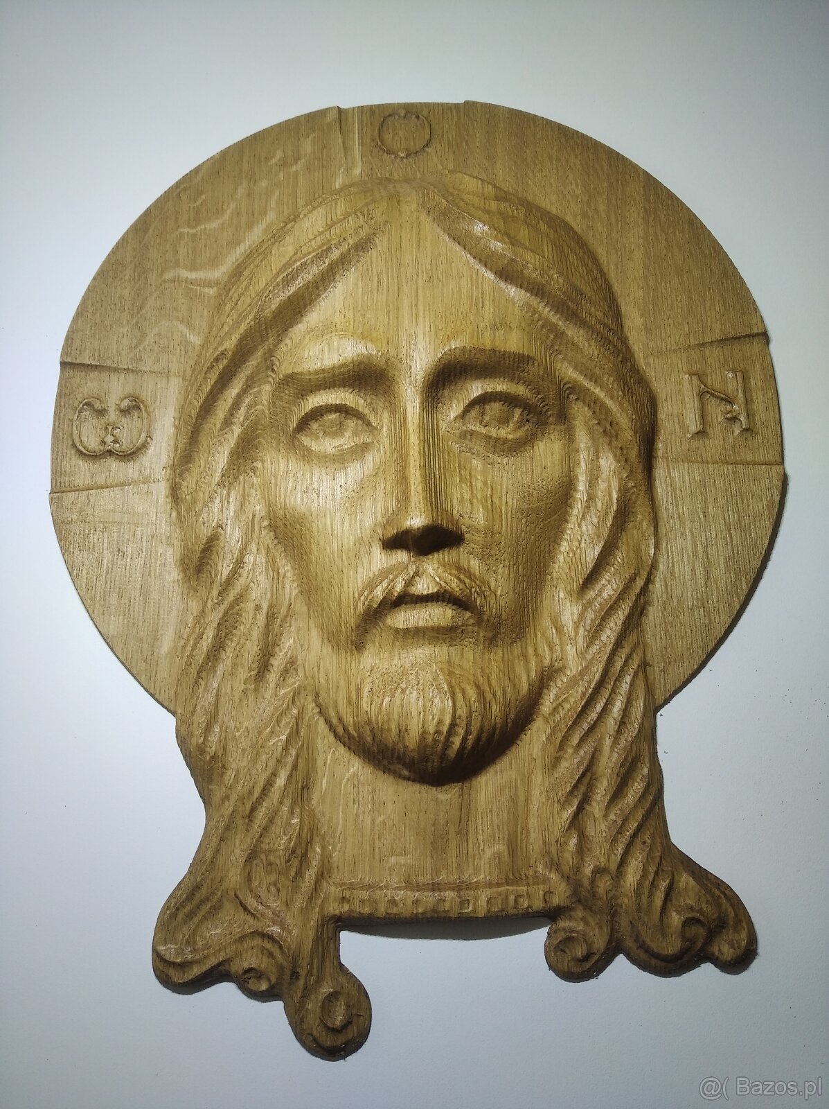 Madonna, Jezus, posągi, krzyż, świecznik, miska - 2