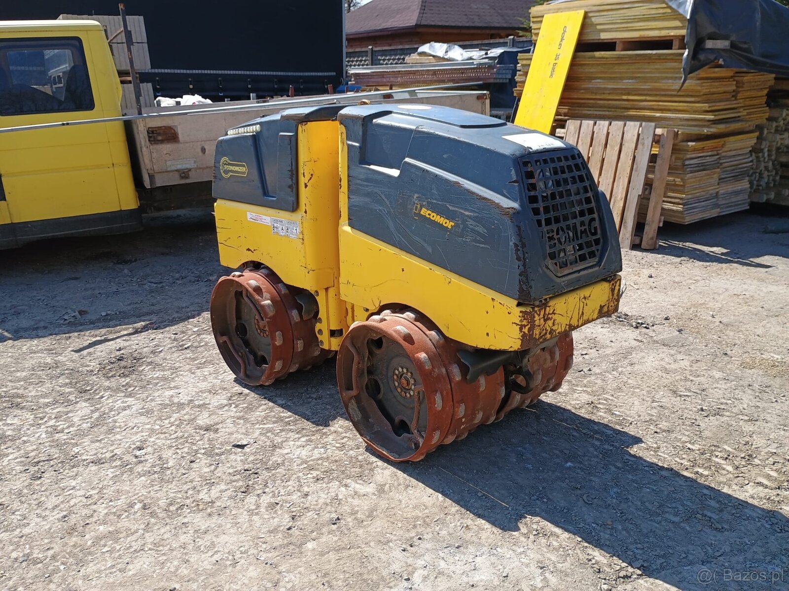 Walec okołkowany Bomag BMP 8500 - 2