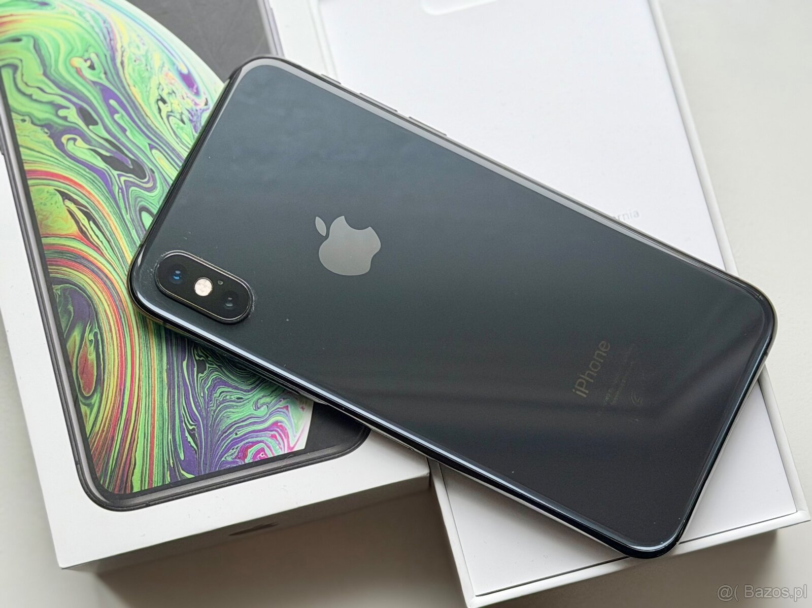 iPhone Xs Space Gray KONDYCJA BATERII 100% TOP - 2
