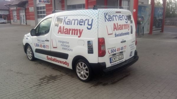 Monitoring, montaż kamer Mława - 2