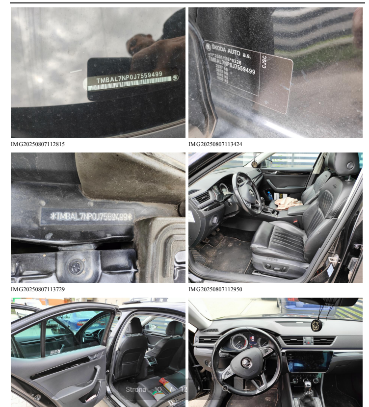 Syndyk sprzeda Skoda Superb III 1.8 TSI prod 2018 poj. silni - 2