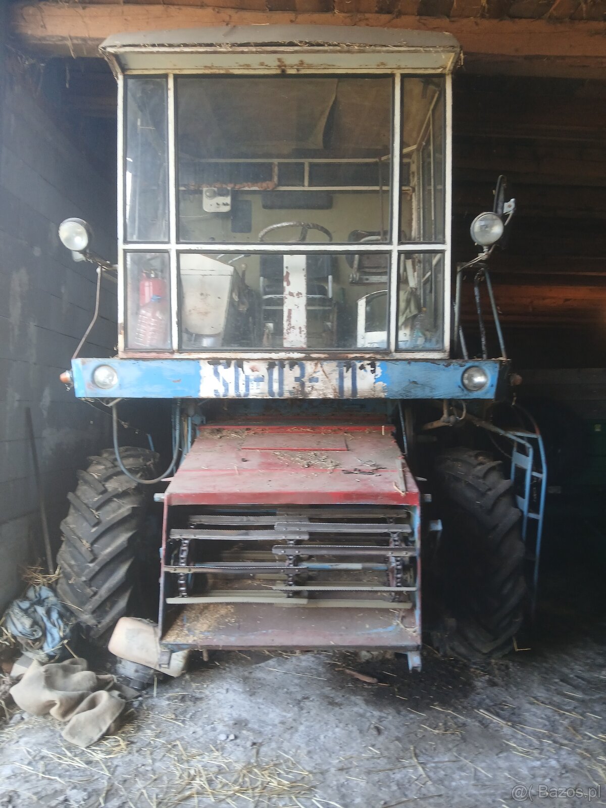 kombajn E512 s rozbíječem slámy - 2