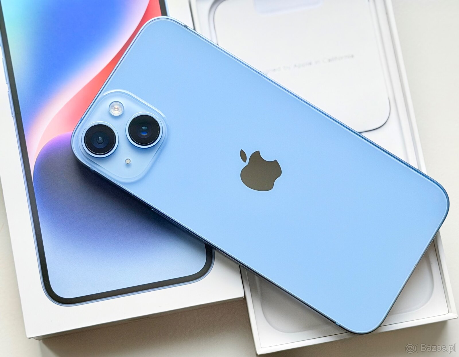 iPhone 14 Blue BATERIA 100% TOP - 2