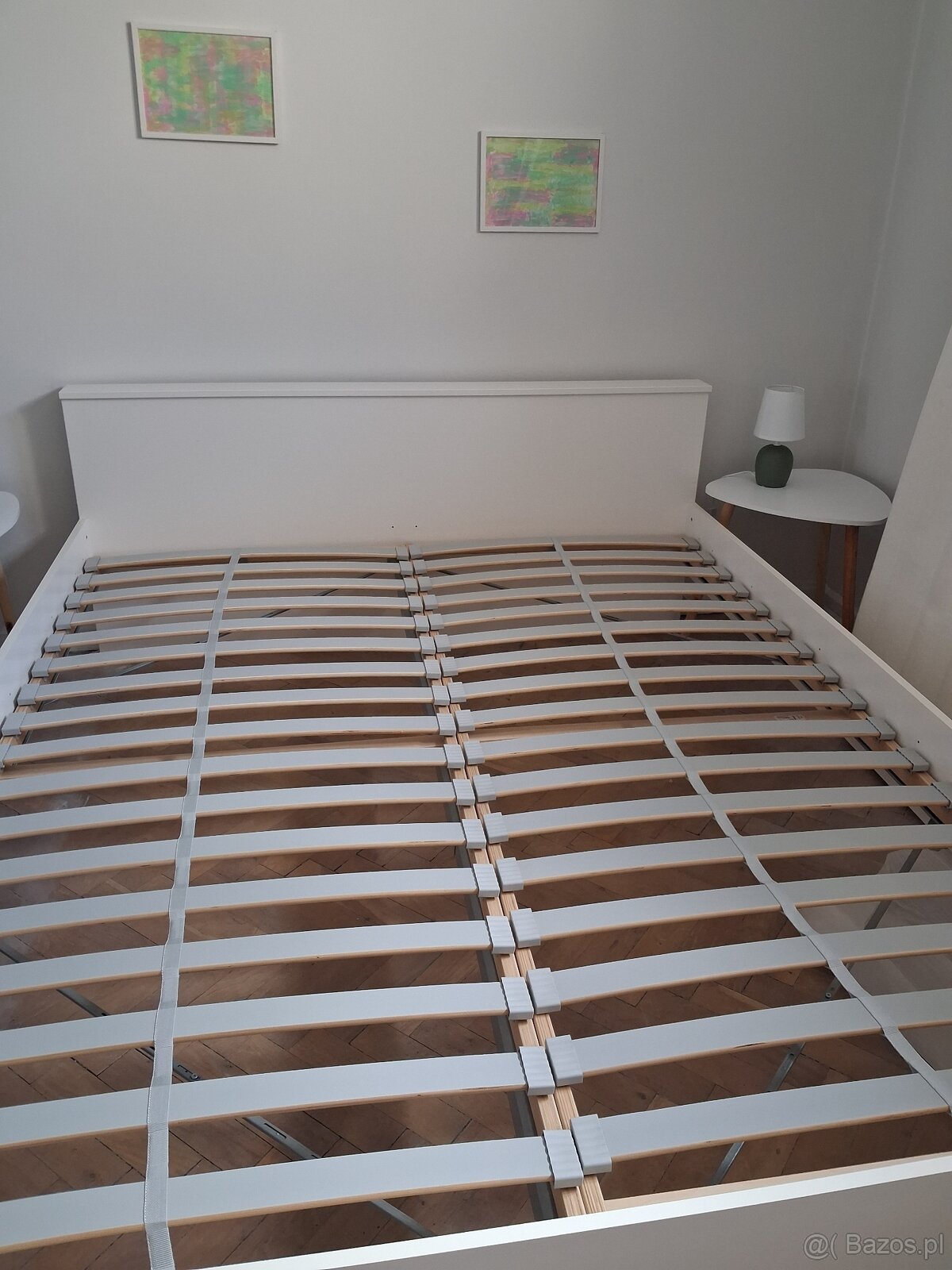 Łóżko o szerokości 160 cm, w komplecie ze stelażem listwowym - 2