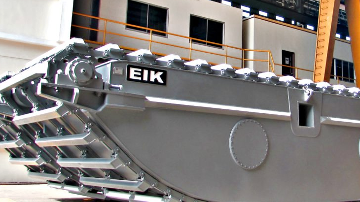 Podwozie pontonowe EIK AM 80 do koparki 7 - 8 ton AMFIBIA KO - 2