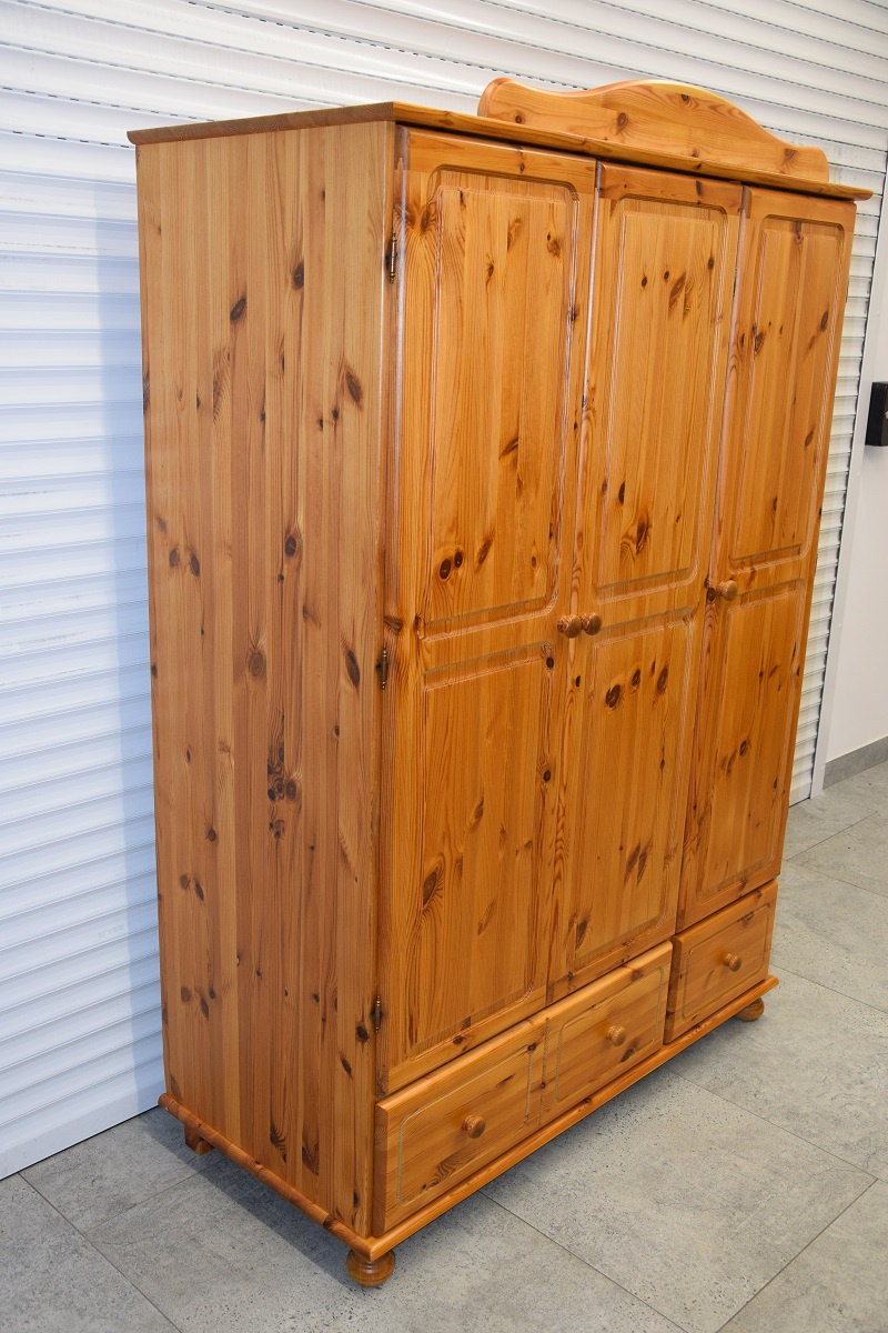 szafa z drewna sosnowego - jak nowa - 2