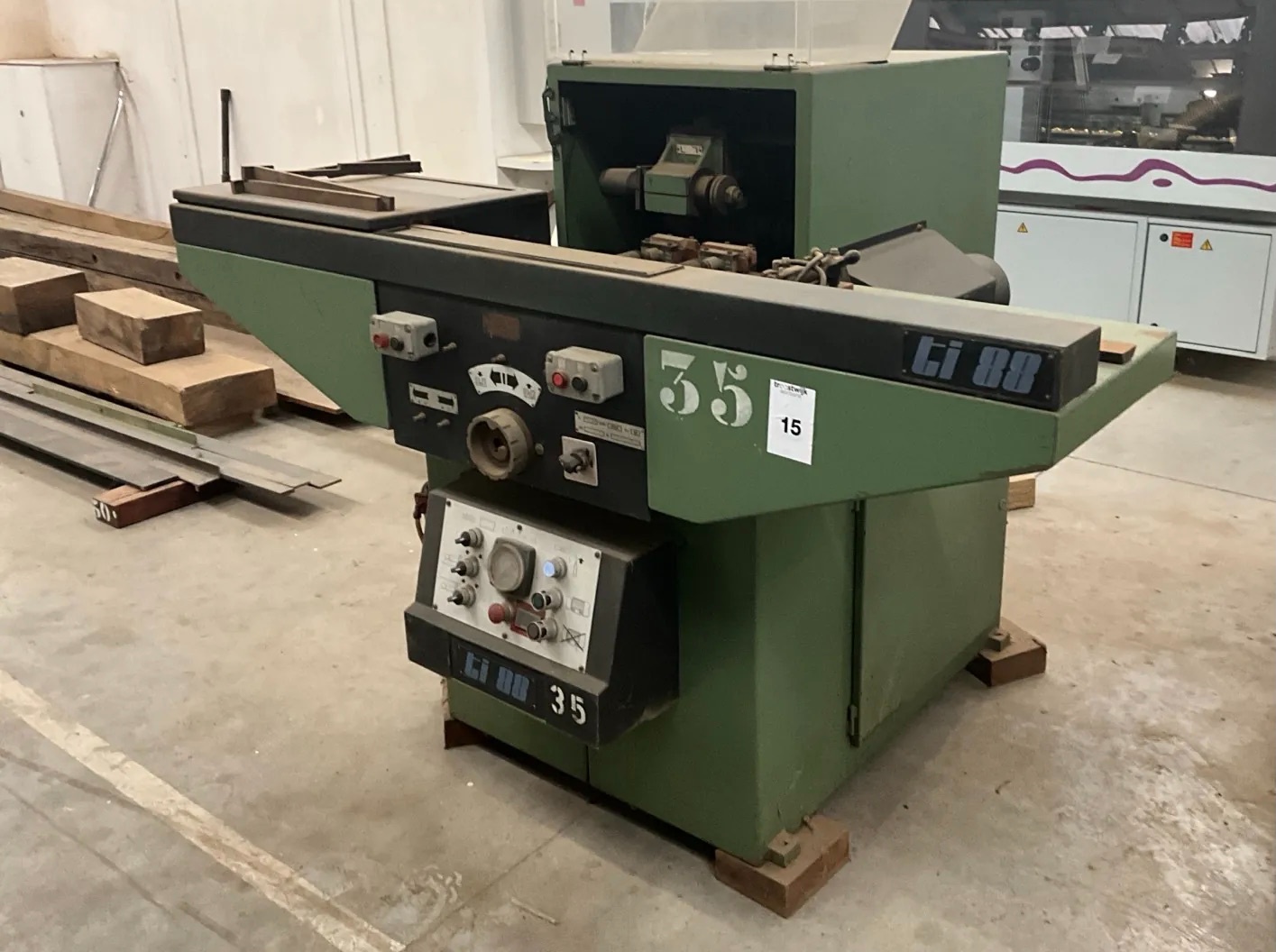 Automatyczna frezarka do wczepów, szprosów OMGA TI88 - 2