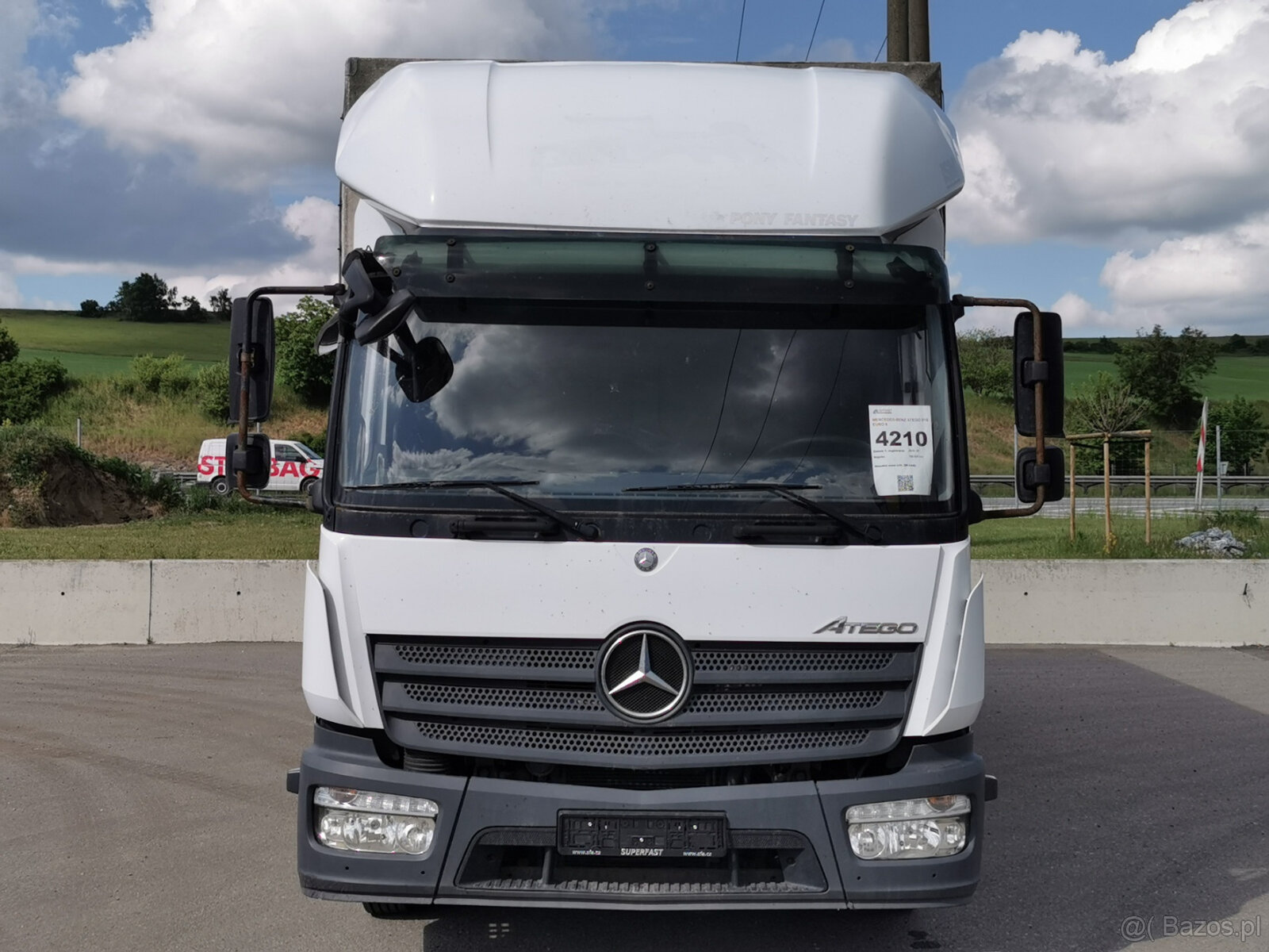 Sprzedam ciężarówkę MERCEDES-BENZ ATEGO 816 EURO 6 z platfo - 2