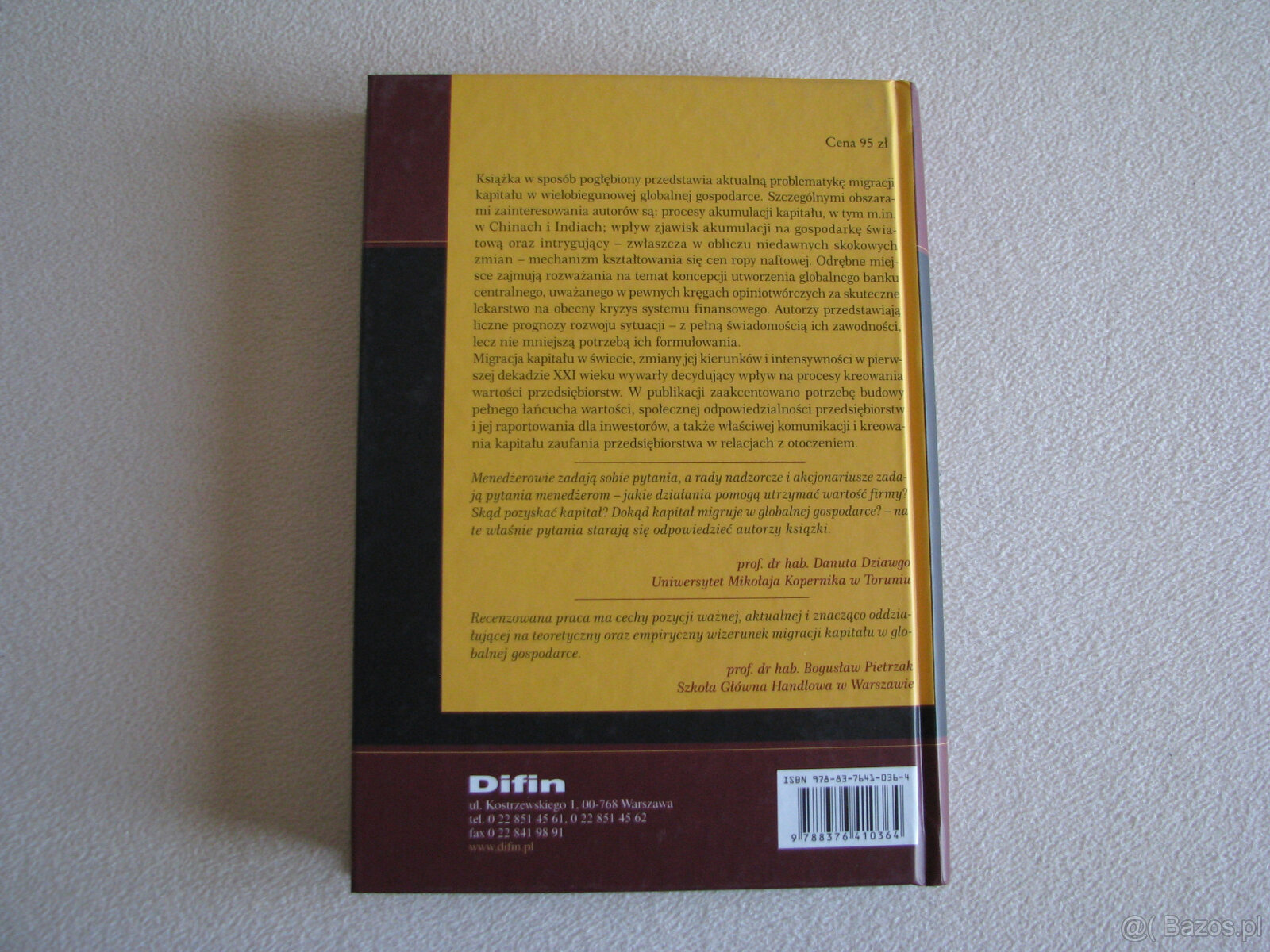 Migracja kapitału w globalnej Gospodarce, Andrzej Szablewski - 2