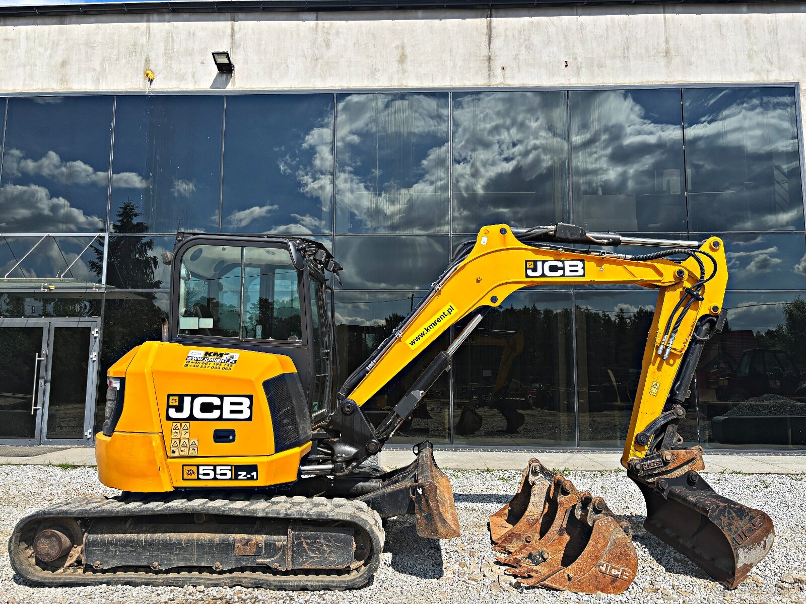 JCB 55Z-1 T3 MINI-KOPARKA 2019R | JCB 8030, 8035, 8040, 8050 - 2