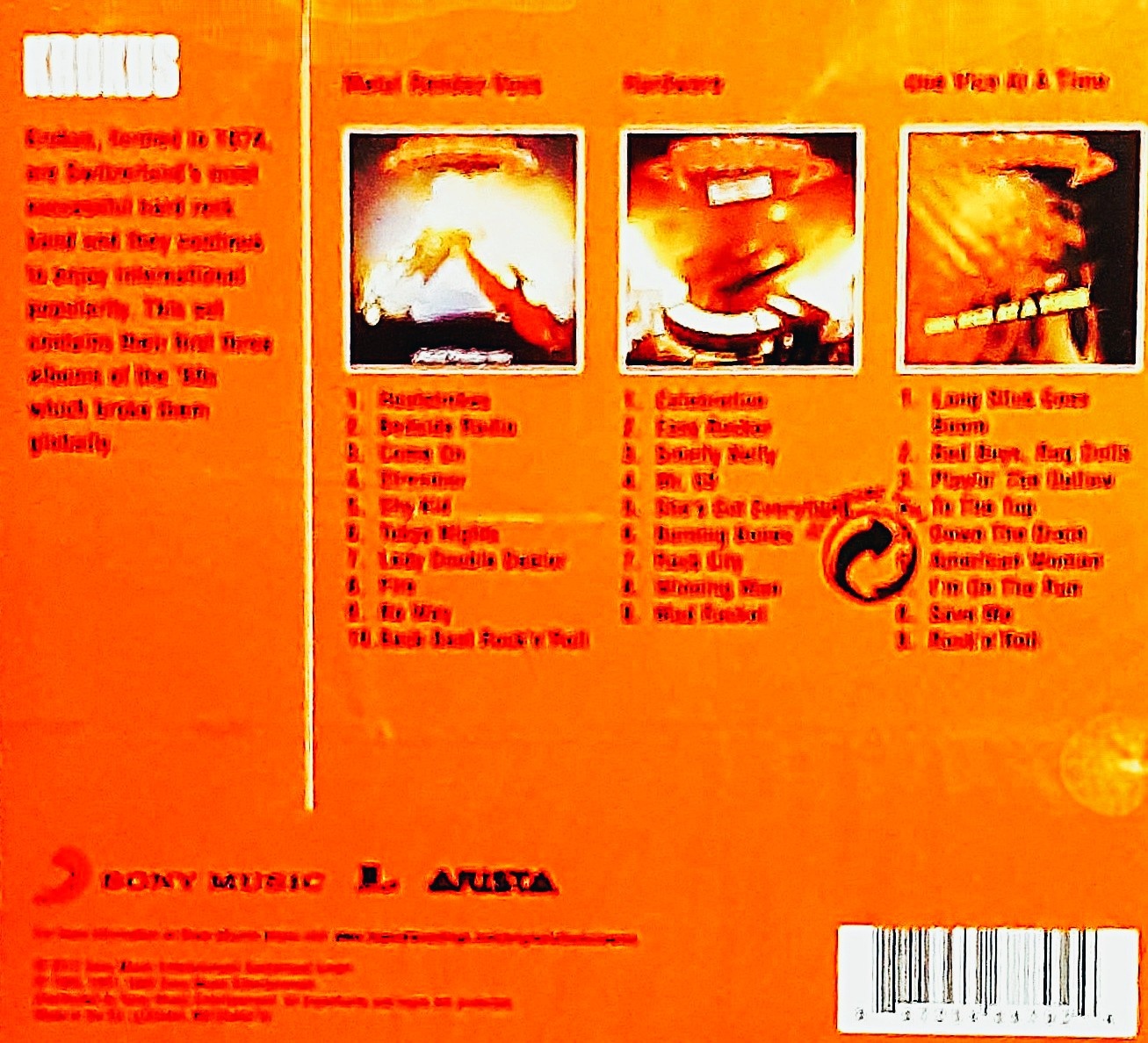 ⭐ KROKUS - Zestaw 3XCD Kultowego Zespołu Heavy Metalowego - 2