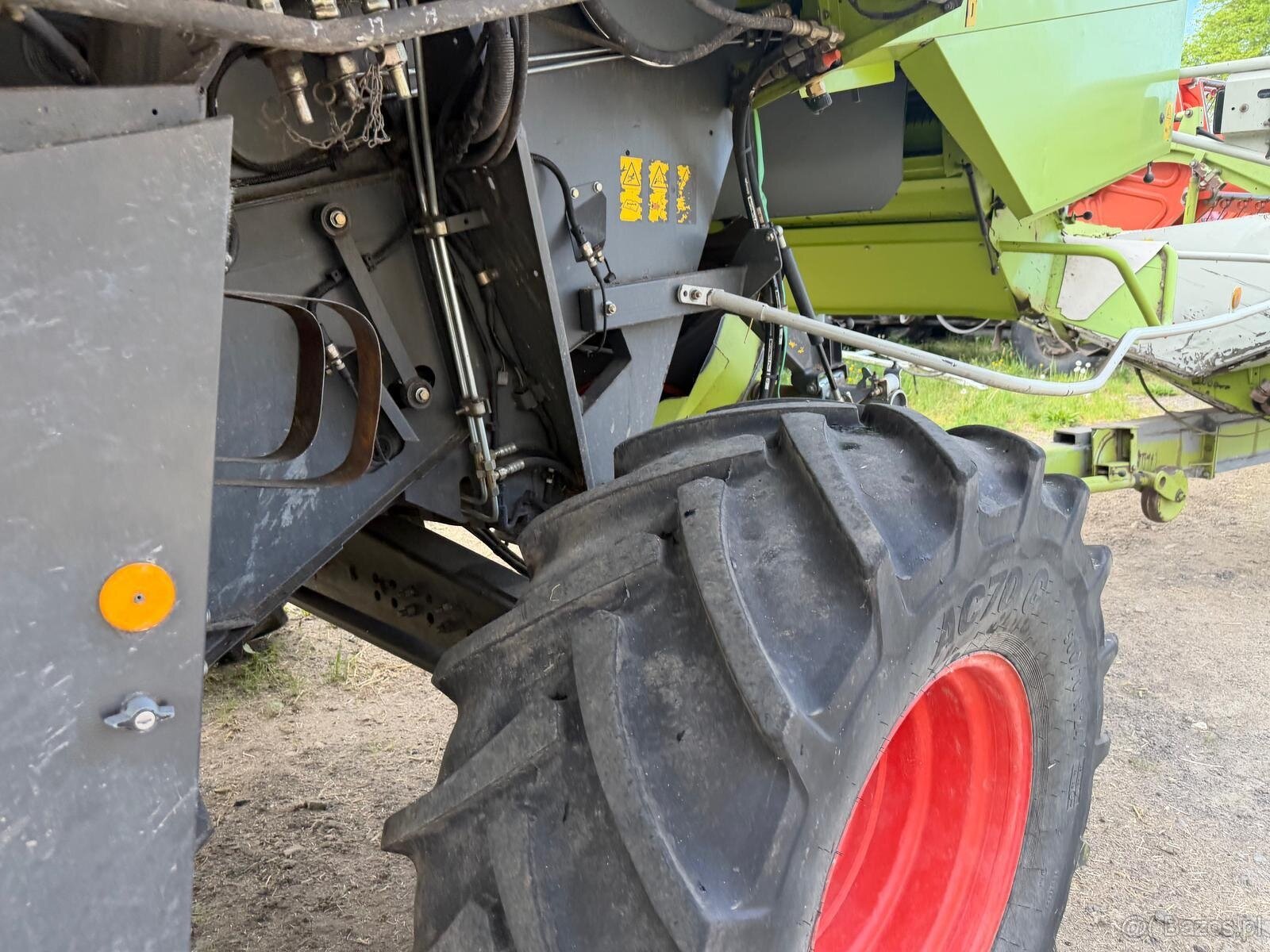 Claas Lexion 450 Evo heder 7,5m rok pr 2003 sprowadzony ce - 2