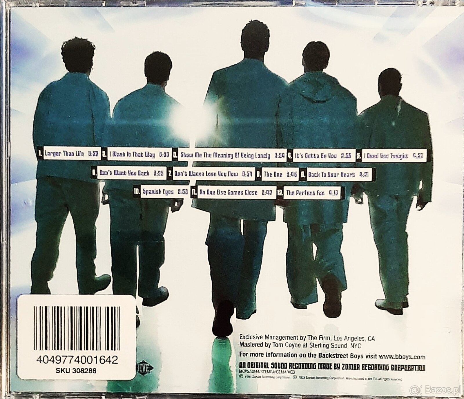 ⭐Polecam Album CD Zespołu BACK STREET BOYS -Album Millennium - 2