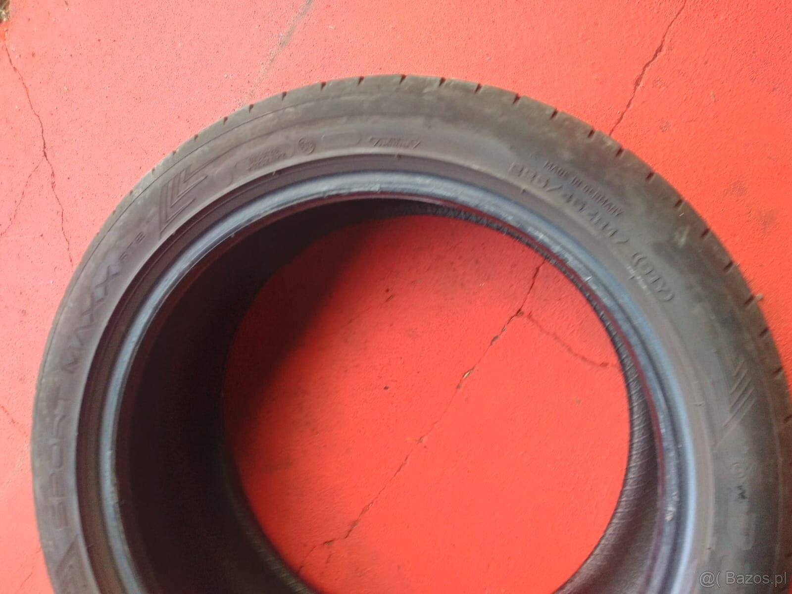 opony 225/45/17 r DUNLOP MAXX RT2 91 Y rok 2023 nie naprawi - 2
