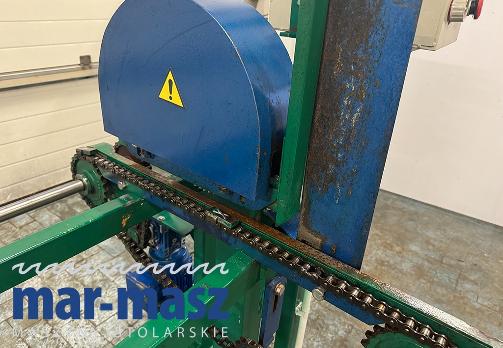 Obrzynarka dwu piłowa poprzeczna do drewna O2p-315 - 2