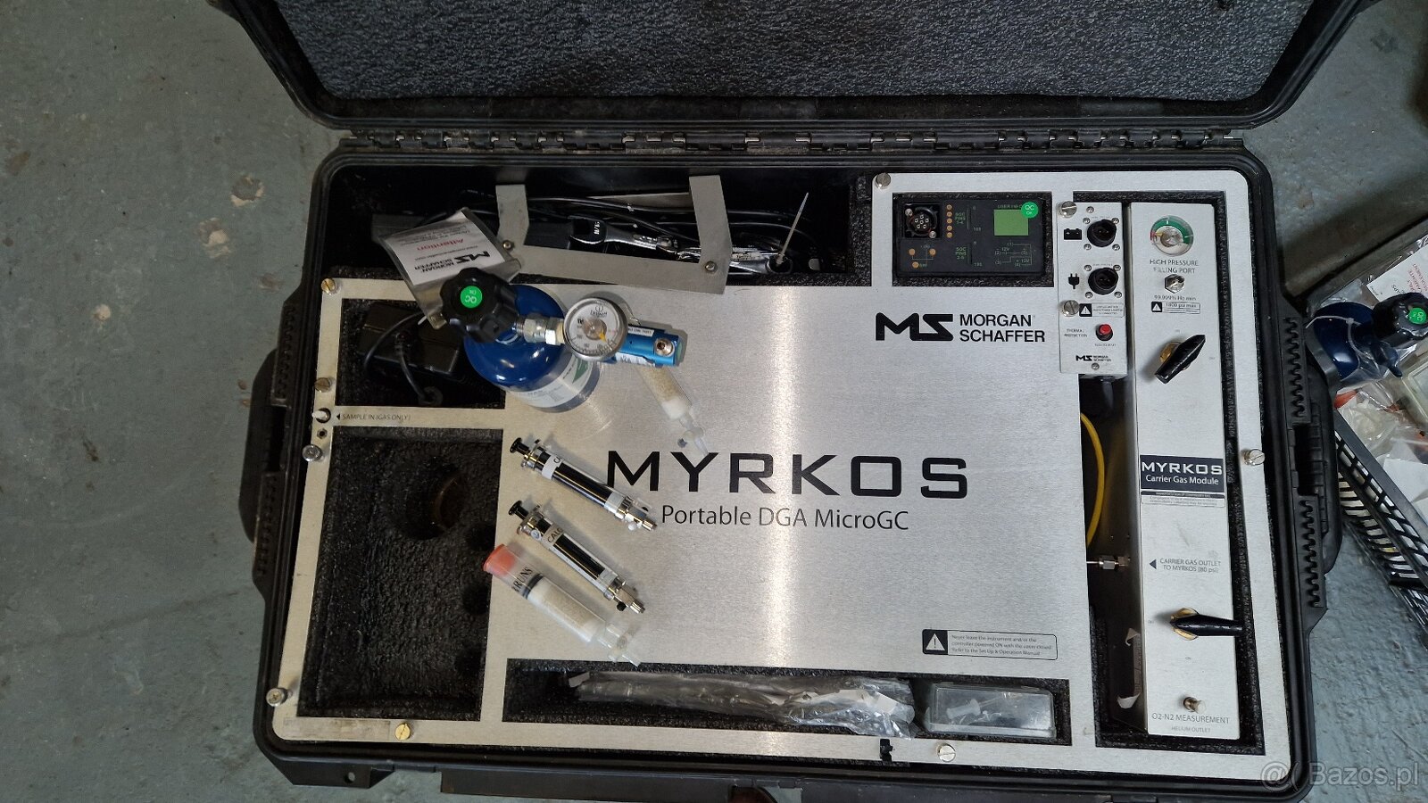 Syndyk sprzeda chromatografy MYRKOS - 2