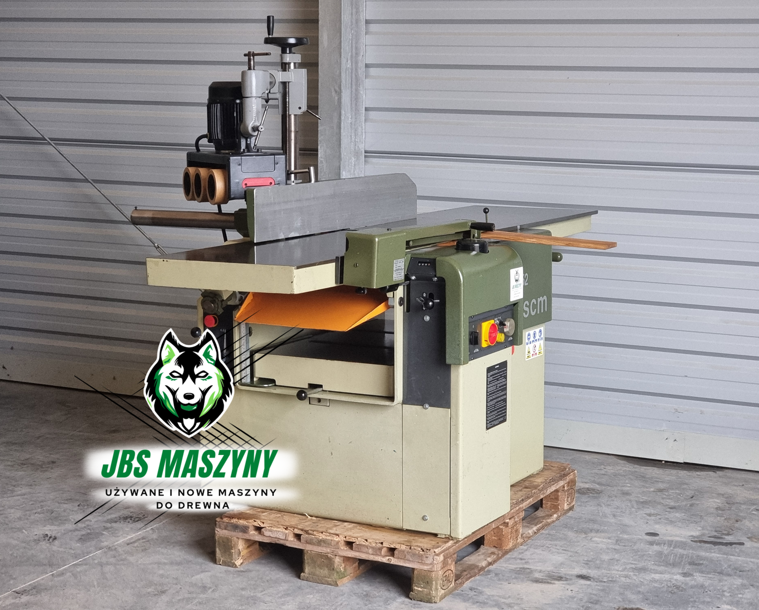 Wyrówniarko grubościówka SCM 2252 strugarka grubiarka - 2