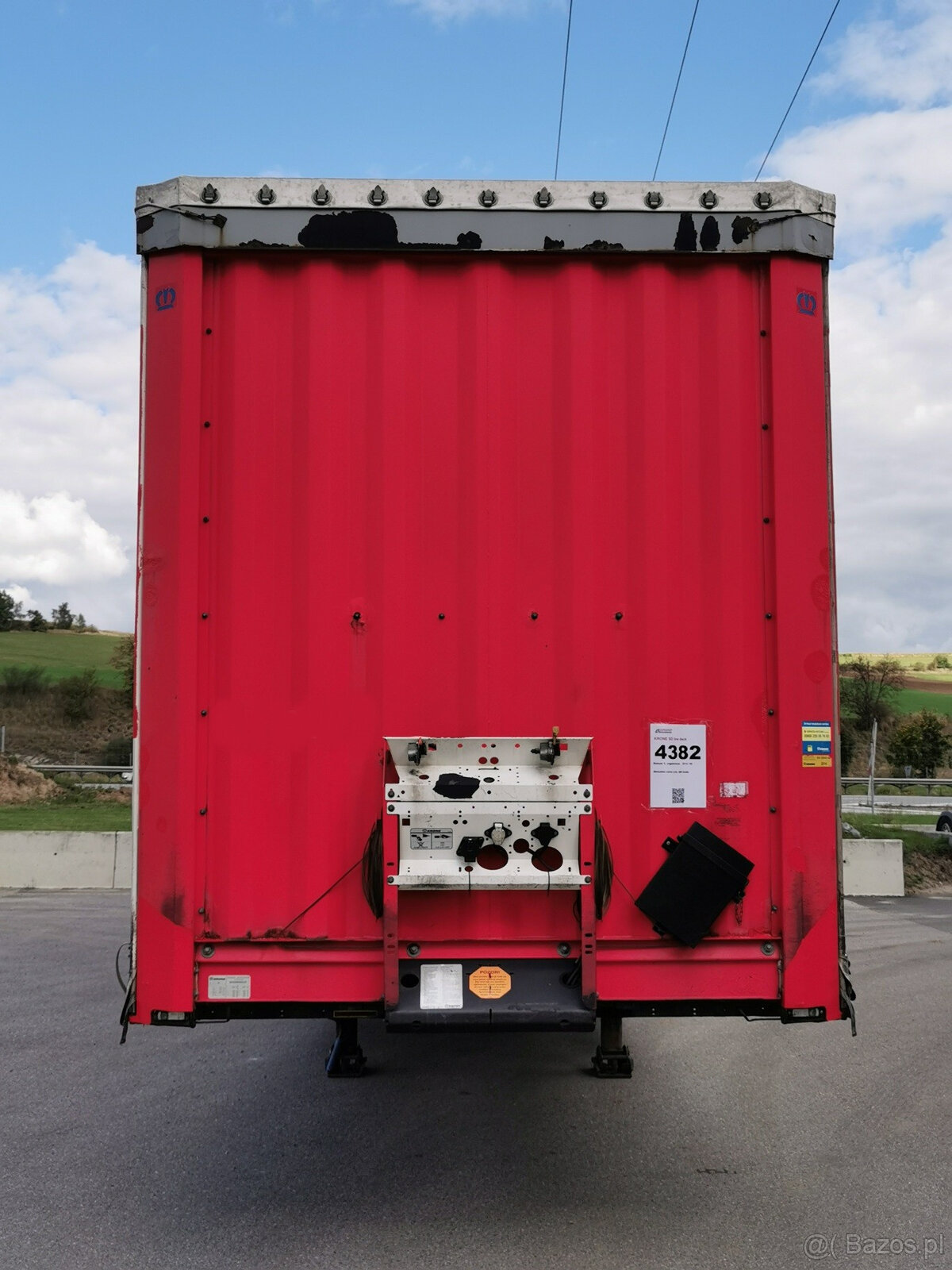 Sprzedam naczepę platformową KRONE SD Low-Deck - 2