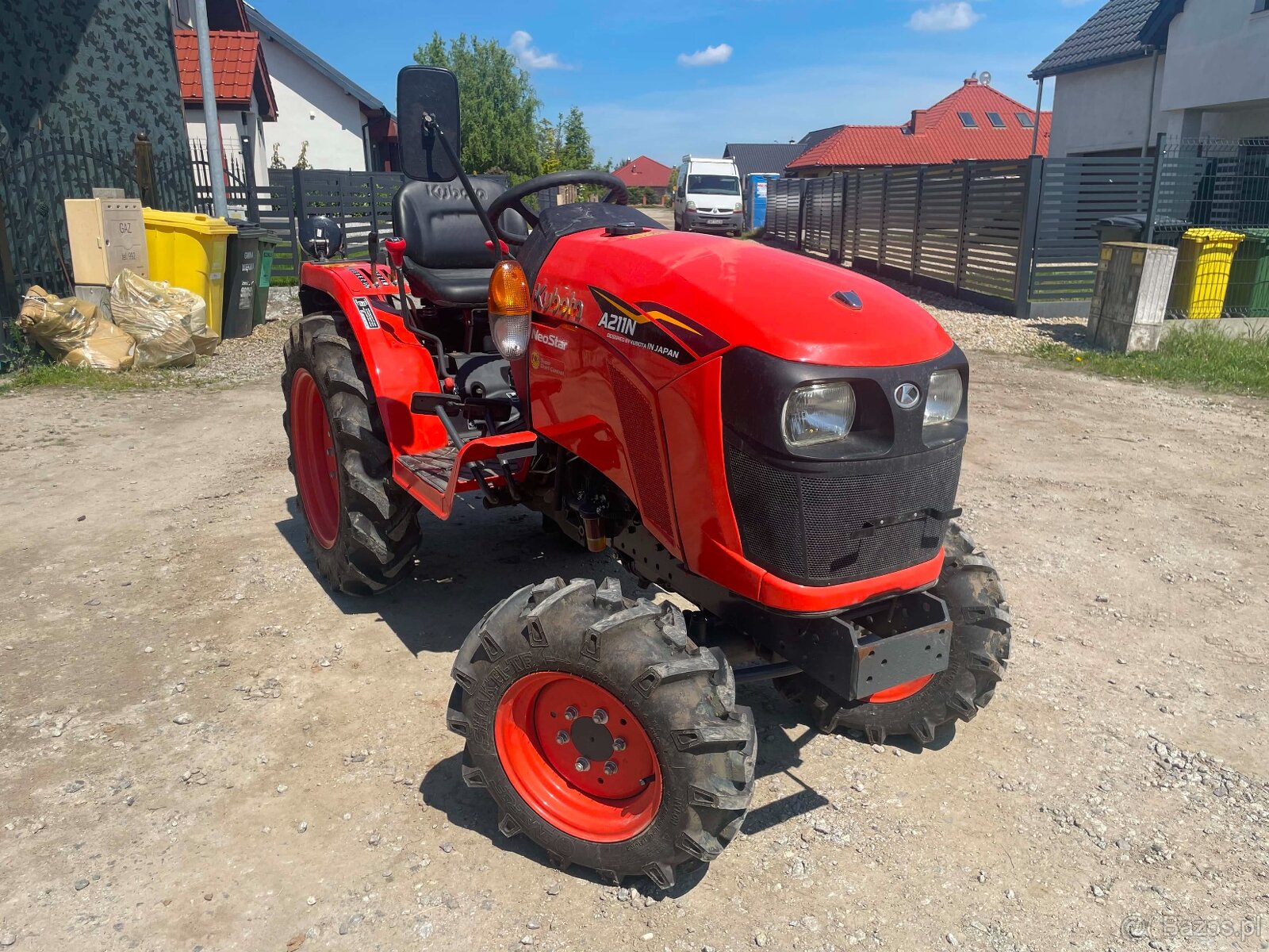 Kubota A211n B1-181 B1-241 mini ciągnik traktor japoński 4x4 - 2