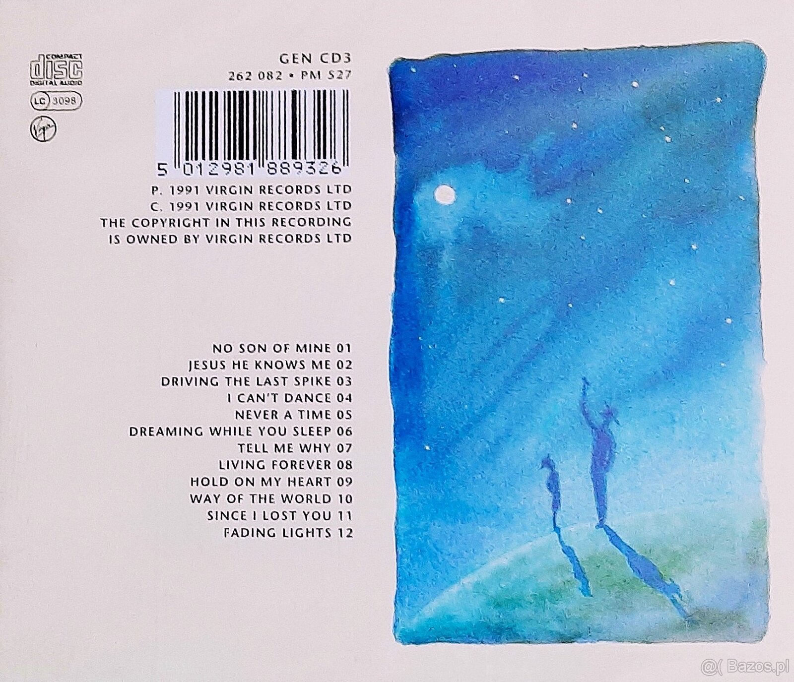 ⭐ Polecam Nowy Album CD GENESIS-Album We Can't Dance CD - 2