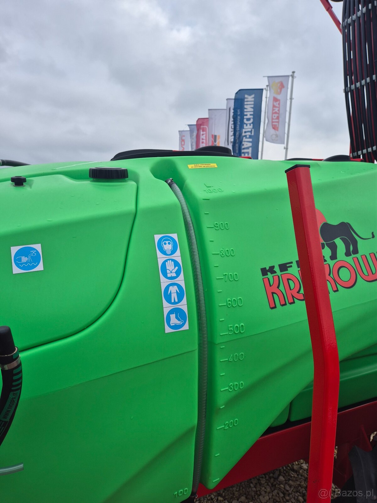 Krukowiak Apollo 1000 PHX opryskiwacz ciągany - 2