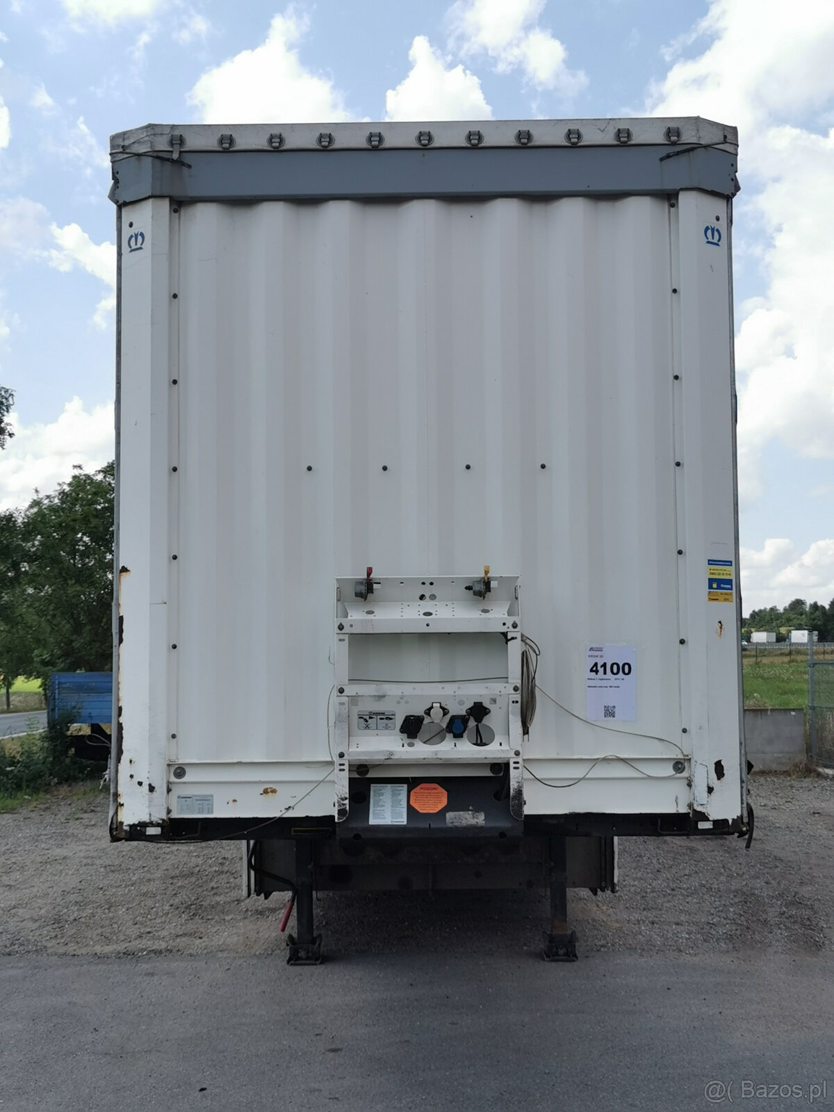 Sprzedam naczepę platformową KRONE - 2