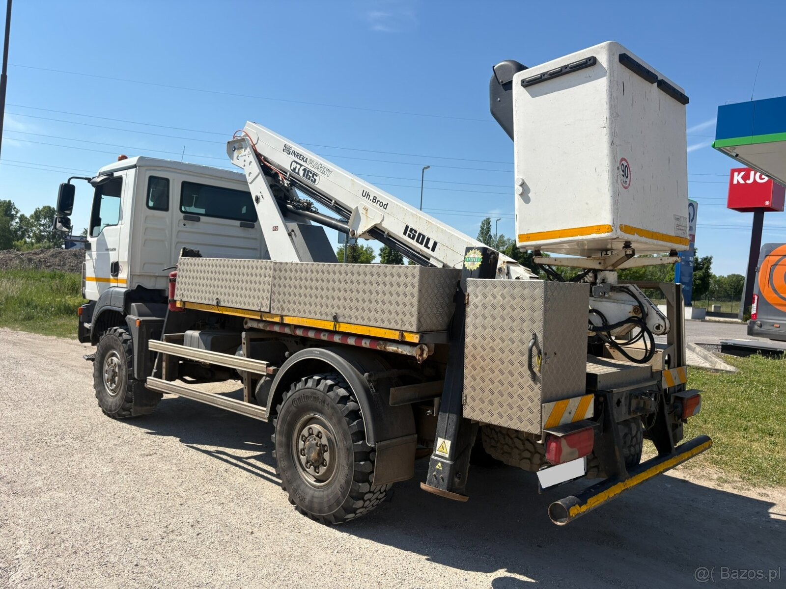 MAN TGM 13.250 podnośnik widłowy ISOLI PT165 - 2