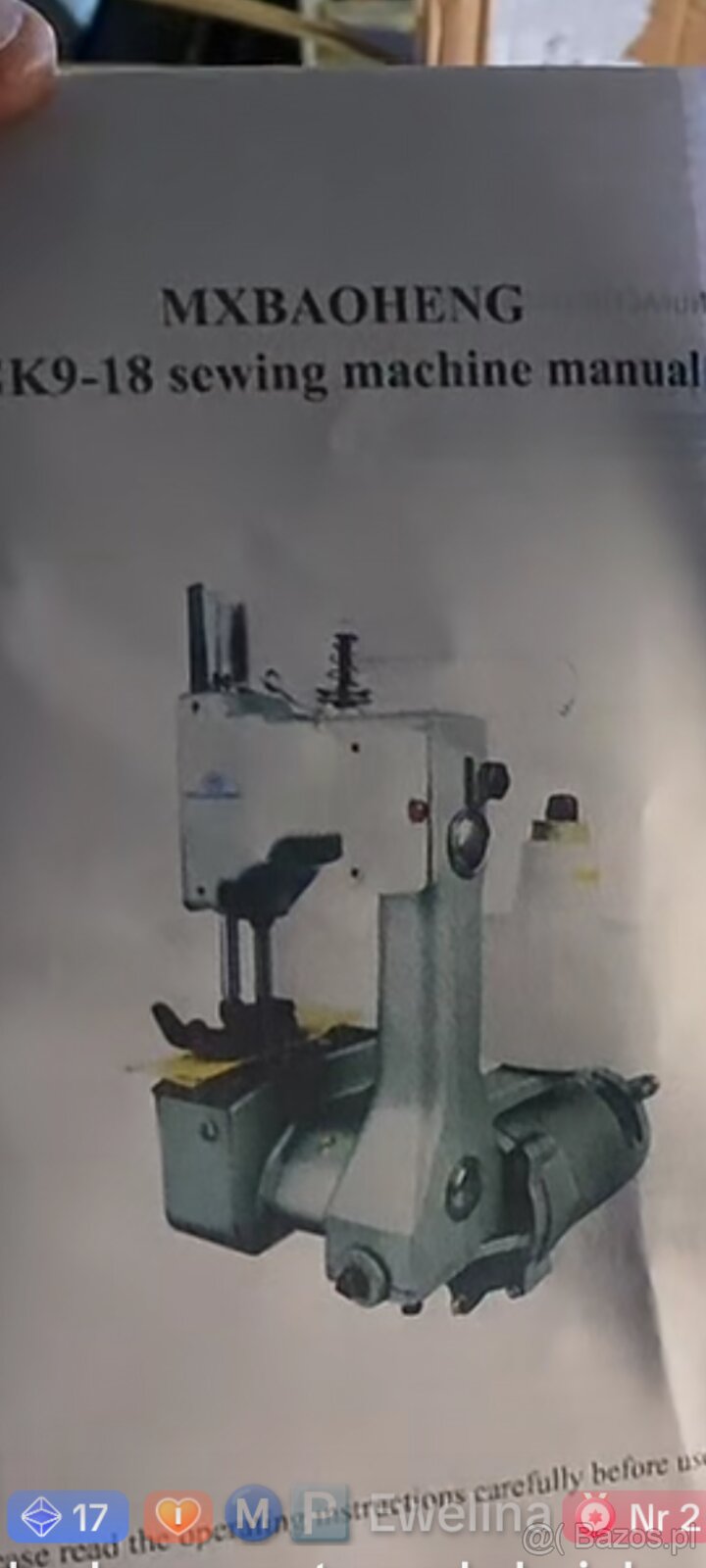 Maszyna do szycia worków - 2