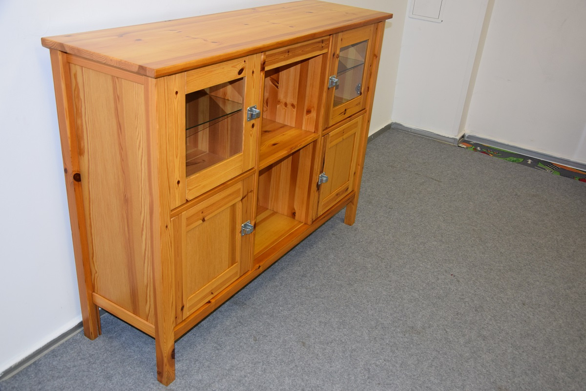 komoda z drewna sosnowego - jak nowa - 2