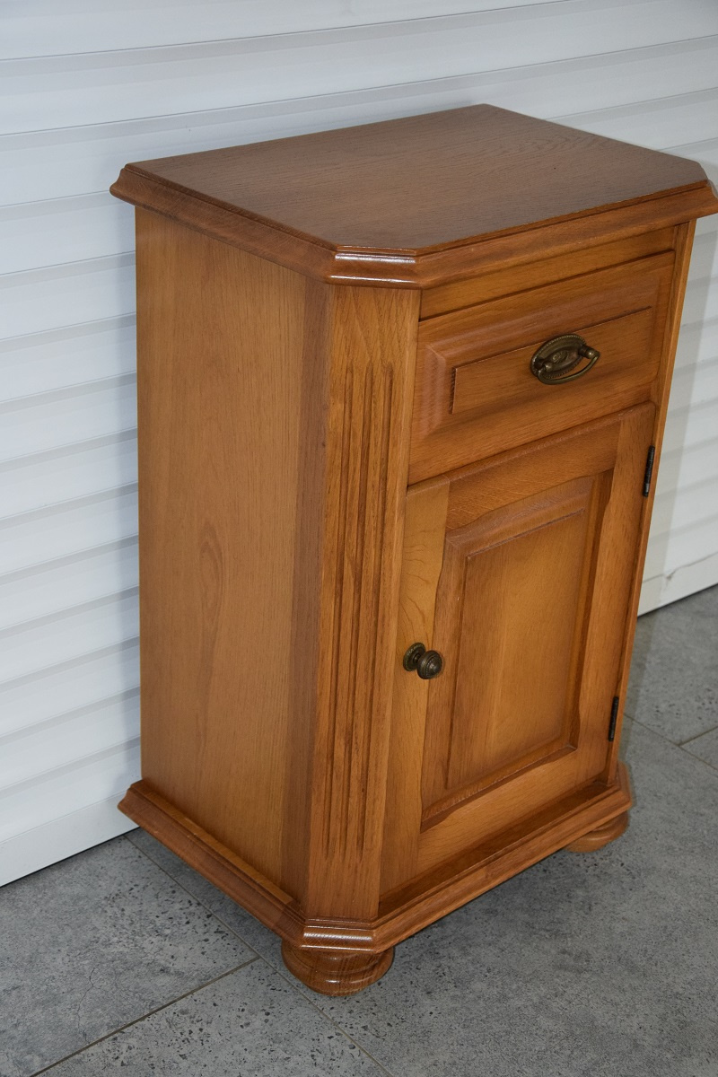 komoda - szafka dębowa - jak nowa - 2