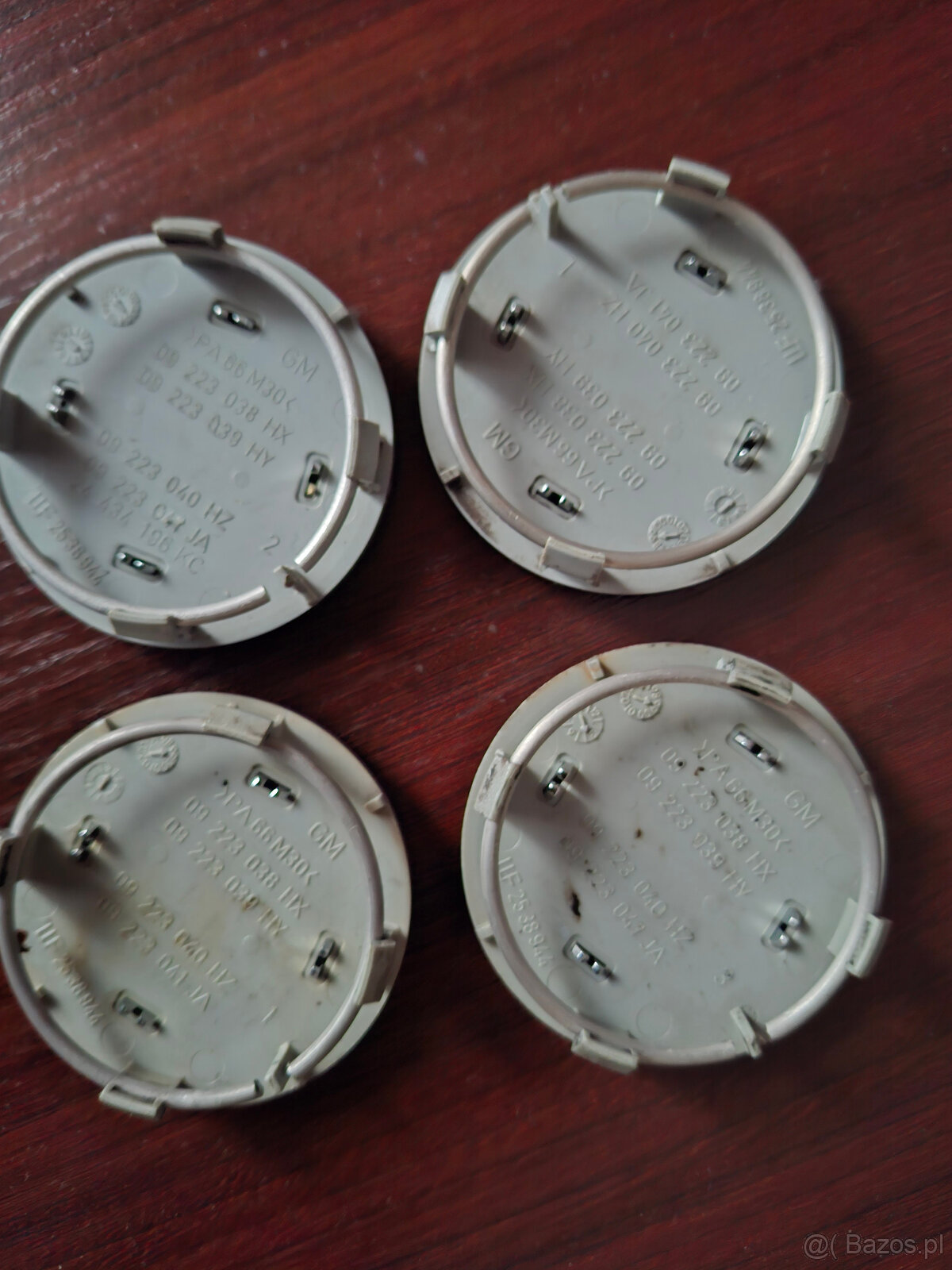 OPEL 4 ORYGINALNE DEKIELEKI DO FELG 60MM - 2