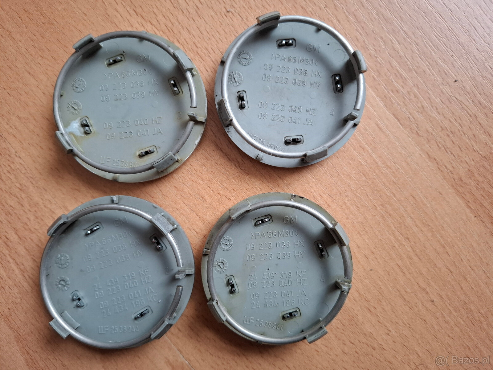 OPEL 4 ORYGINALNE DEKIELEKI DO FELG 60MM - 2