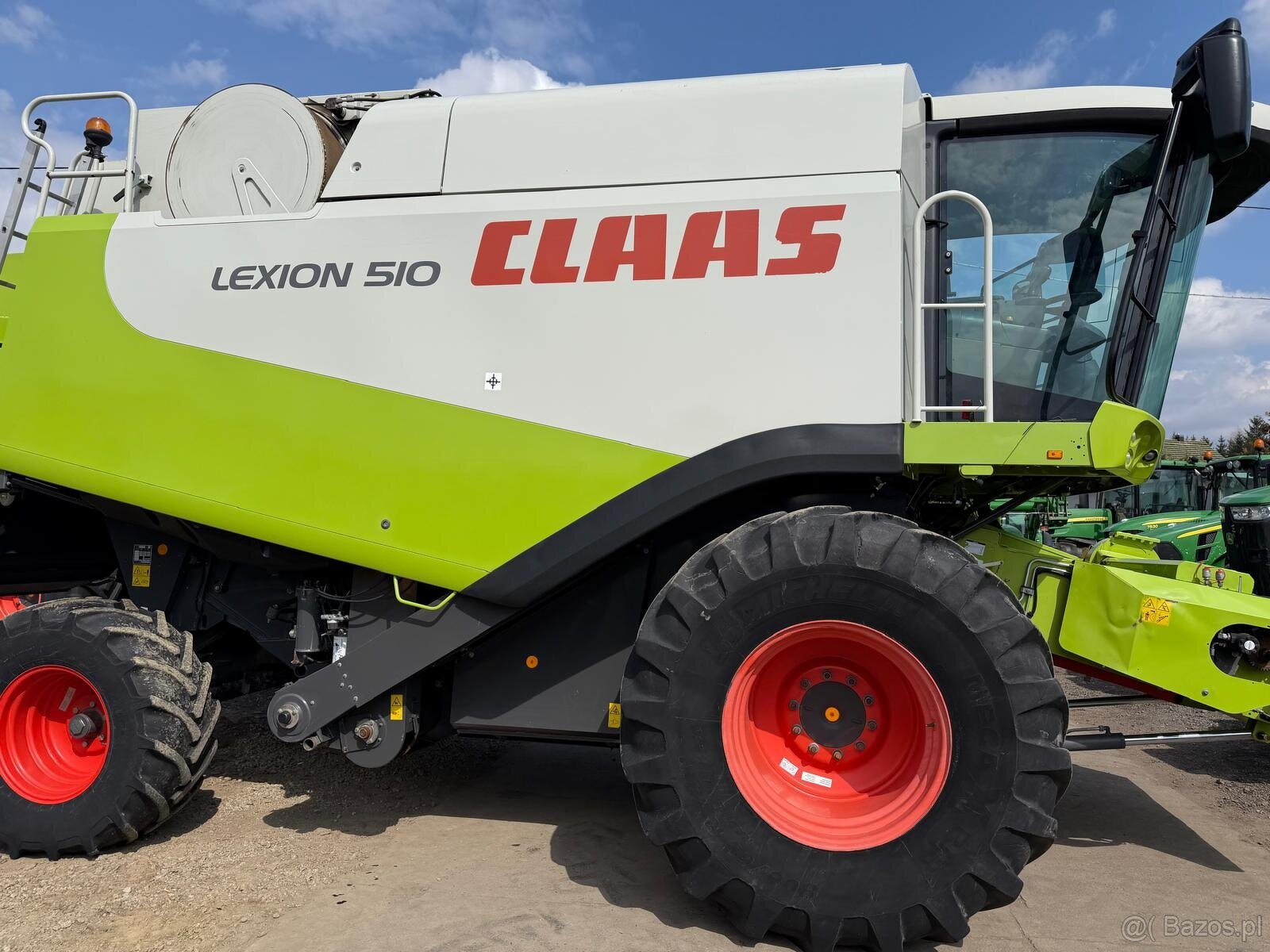 Kombajn Zbozowy Claas Lexion 510 rok 2008 sprowadzony Ko - 2