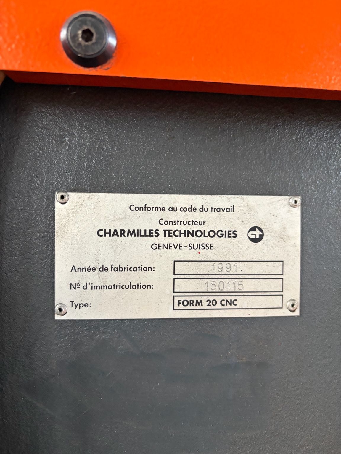 CHARMILLES FORM 20 CNC - 2