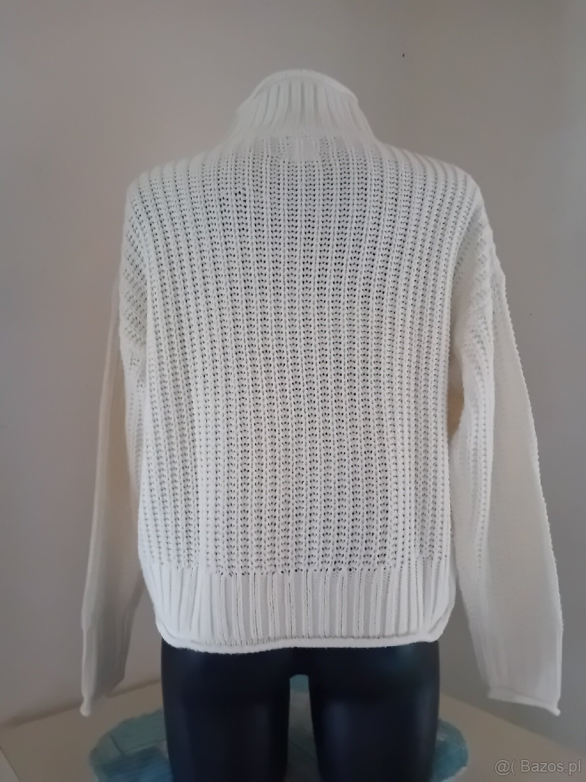 Sweter z golfem oversize - 2