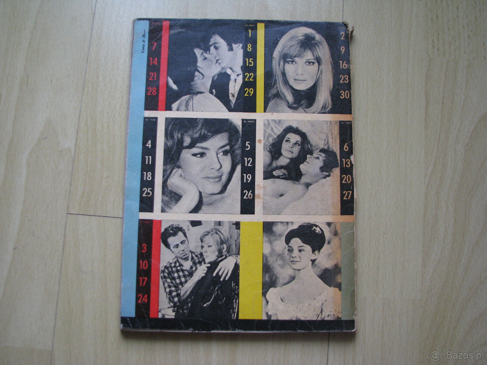 Kalendarz filmowy 1972 – kino, film - 2