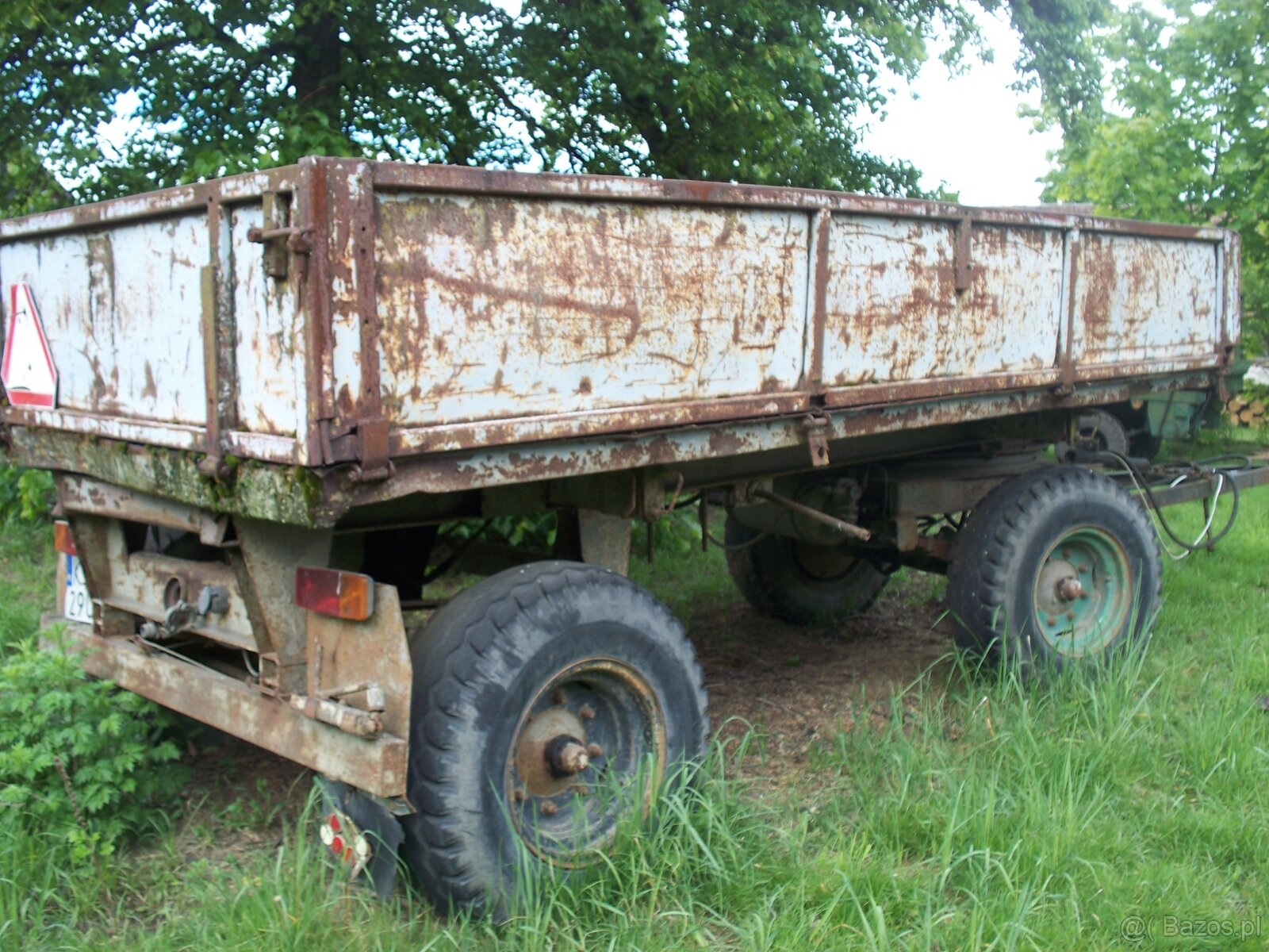 PRZYCZEPA 8 TON "BRANDYS " - 2