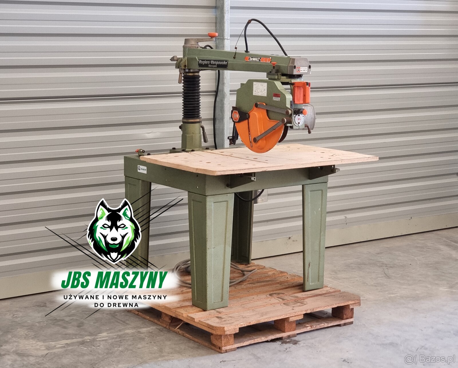 Piła radialna pilarka DeWALT 3kw Poprzeczna - 2