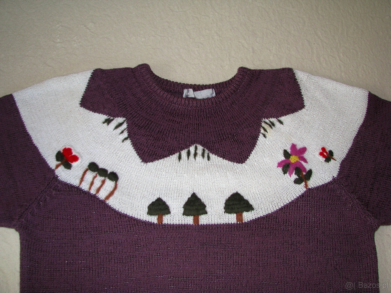 Stylowy, zimowy sweterek damski, rozm. L - 2