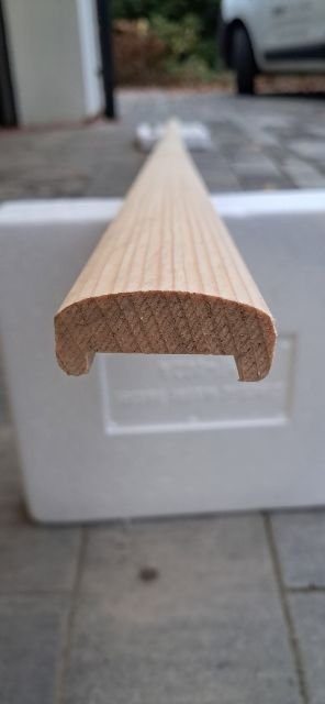 Poręcz drewniana 4 szt , pochwyt na barierkę , schody - 2