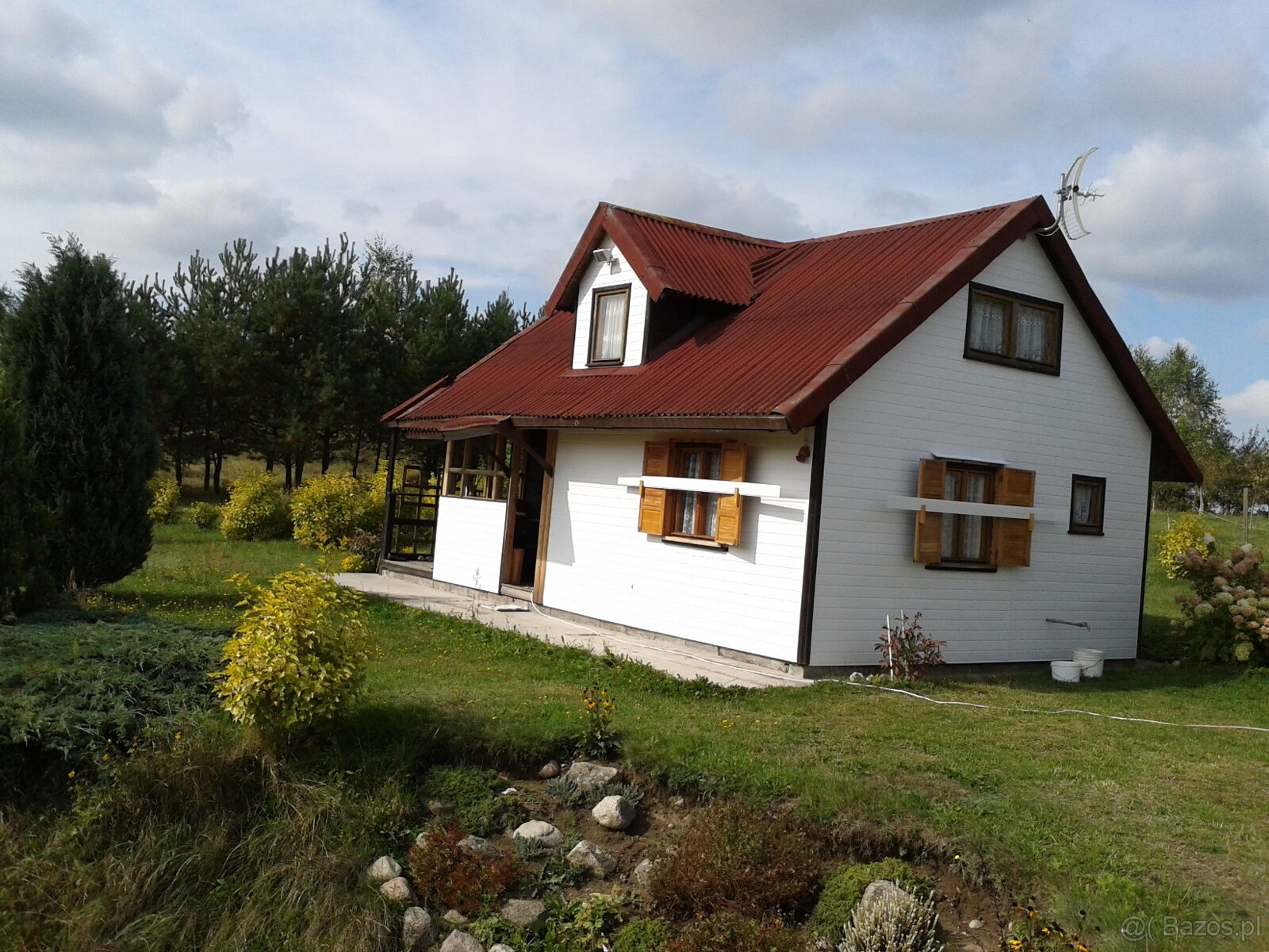 ATRAKCYJNA DZIAŁKA UZBROJONA DOM LETNI BLISKO TRÓJMIASTA. W - 2