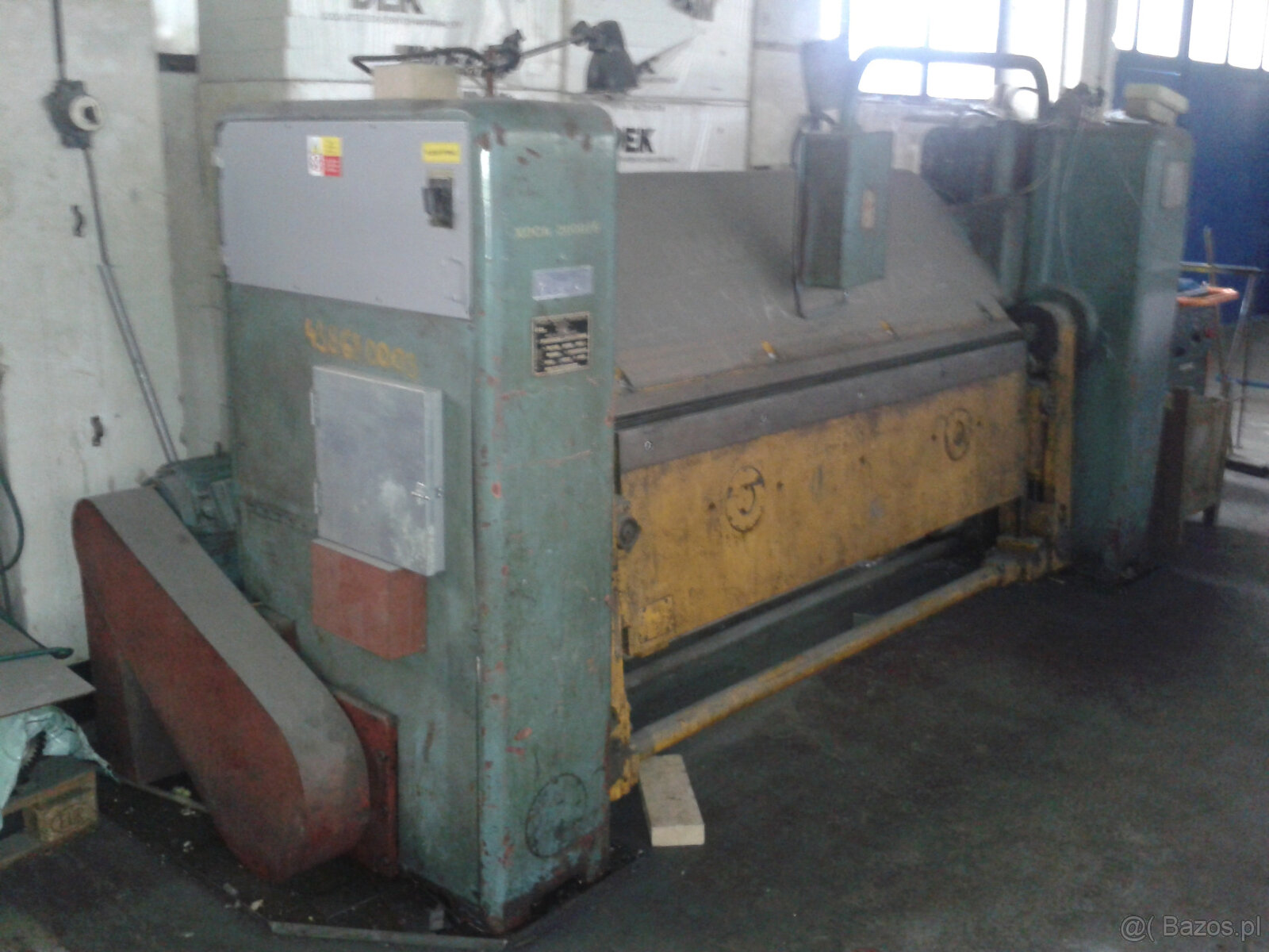 zaginarka elektromechaniczną do blachy typu XOCA 2000-5 - 2
