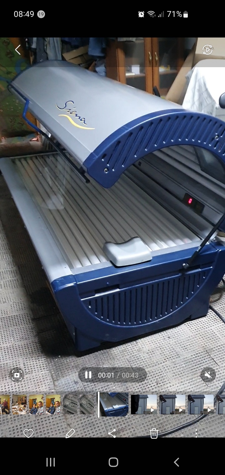 Łóżko solarium - 2